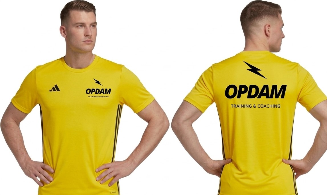 Opdam Performance Shirt — Geel