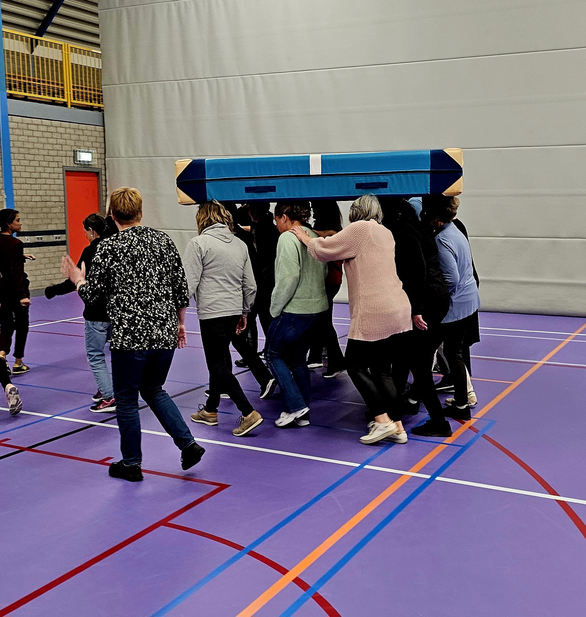 Parnassia teambuilding — samen dragen