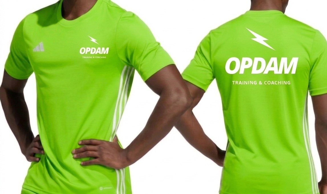 Opdam Performance Shirt — Lime groen