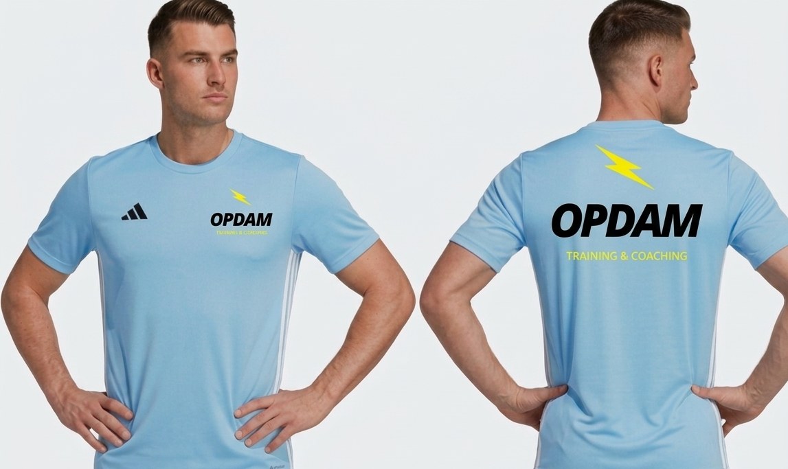 Opdam Performance Shirt — Lichtblauw